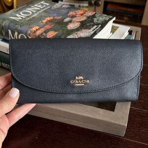 Coach Midnight Blue Women's Wallet